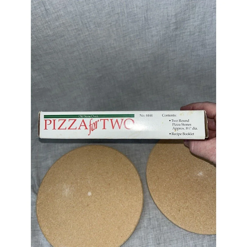Old Stone Oven 'Pizza for Two' TWO (2) 8.5